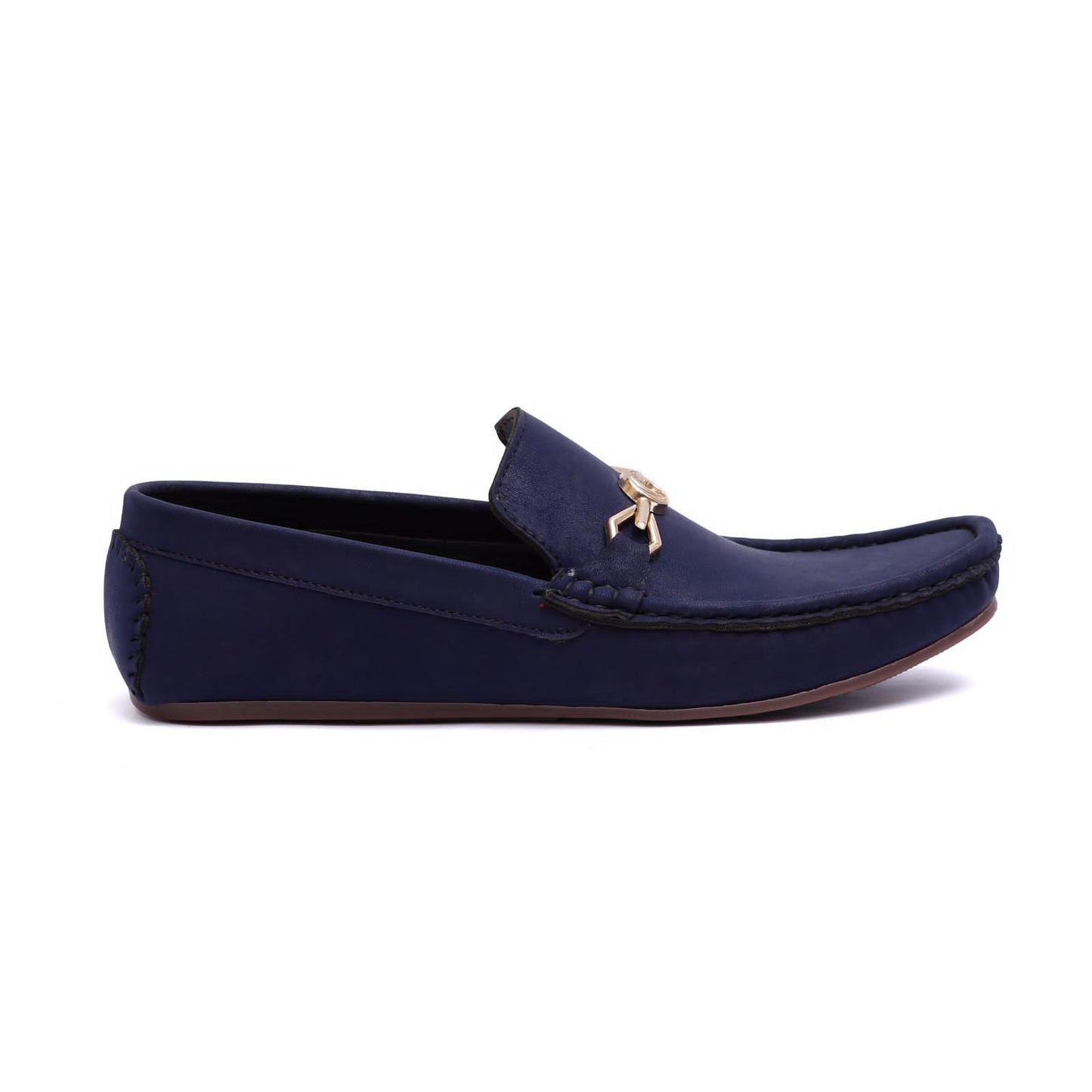 BLUE VELVET LOAFERS