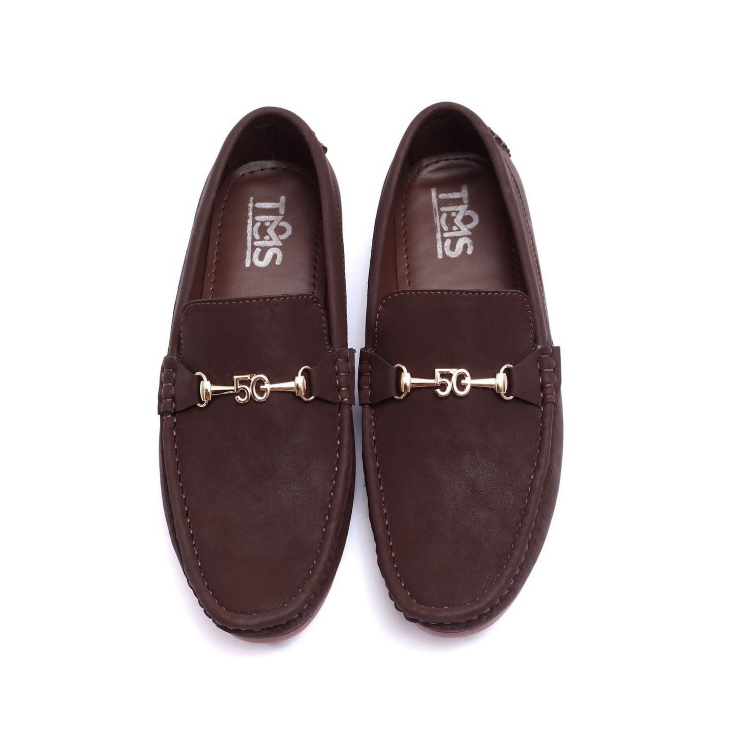 VELVET BROWN LOAFERS